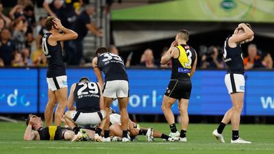 Richmond and Carlton can't be split as Tom Lynch goal means 2023 season opens with thrilling draw