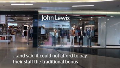 No staff bonus at John Lewis as partnership plunges to hefty losses