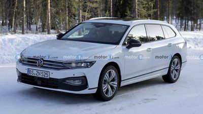 New VW Passat Spied Looking A Lot Like Today's Model