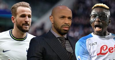 Thierry Henry gives Man Utd his pick between Harry Kane and Victor Osimhen transfer