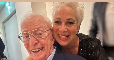 Denise Welch's connection to Michael Caine explained after crude joke at his party