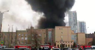 Rostov explosion: Russian secret service FSB building erupts in flames after loud bangs