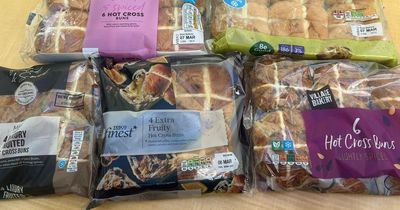 I tried hot cross buns from Tesco, Sainsbury's, M&S, Aldi and Asda - and there was a clear winner