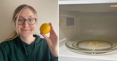 'I tried the 30p microwave cleaning hack Mrs Hinch fans swear by - there's no scrubbing'