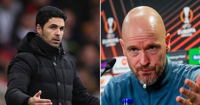 Arsenal fans find immediate flaw in Man Utd boss Erik ten Hag's comments on Gunners squad