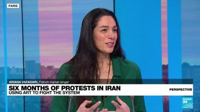 Singer Ariana Vafadari on supporting protests in Iran through music and dance