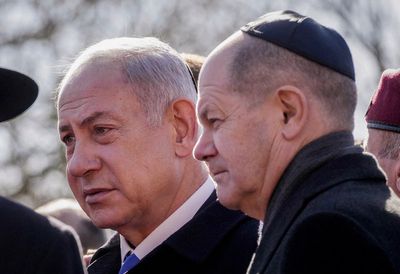 Netanyahu in Germany amid tensions at home, Iran worries