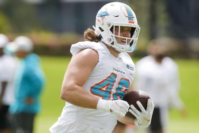 Dolphins decline to tender FB John Lovett