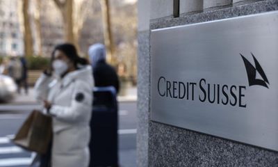 Credit Suisse takes $54bn loan from Swiss central bank after share price plunge