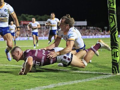 Schuster stars as Manly hold out Eels in wild NRL win