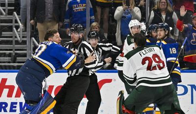 NHL fans were so upset officials stopped a goalie fight between Marc-Andre Fleury and Jordan Binnington