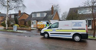 'Suspected piece of bone' found at Nottinghamshire house
