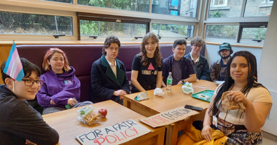 Cost of living: Trinity students protest against dining rules at college canteen