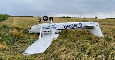 Plane crashed near Nottinghamshire airport after engine failed mid-flight