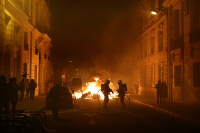 French police use batons, tear gas in Paris amid pension protests