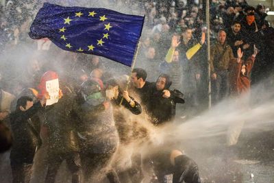 Russia Is Furious at Georgia’s Protesters