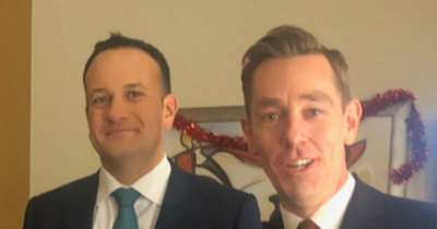 Taoiseach Leo Varadkar pays tribute to Ryan Tubridy as he departs the Late Late Show