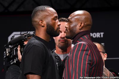 UFC 286 video: Leon Edwards, Kamaru Usman face off for trilogy title rematch