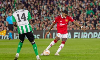 Rashford rifles Manchester United past Real Betis into Europa League last eight