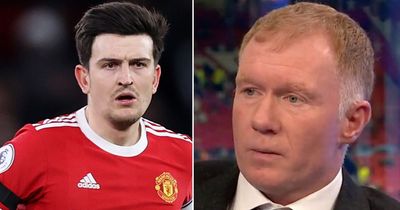 Paul Scholes responds after Harry Maguire makes Man Utd demand to Erik ten Hag