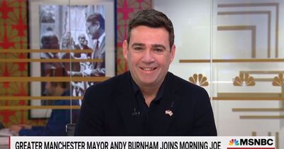 Policy, platitudes, and puns: Andy Burnham launches his US invasion on Morning Joe - and even lands a joke or two