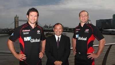Steve Borthwick is cramming for an exam while Andy Farrell is well prepared for whatever questions come his way