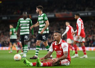Arsenal vs Sporting CP: Player ratings as Gabriel Martinelli misses penalty and Gunners exit Europa League