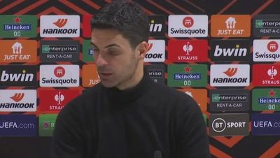 Mikel Arteta admits Europa League exit is ‘huge blow’ for Arsenal after penalty shootout defeat