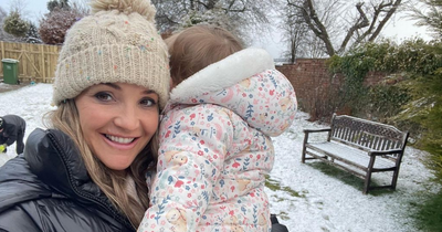 Helen Skelton enjoys snow day with kids as Celebs Go Dating rumours swirl