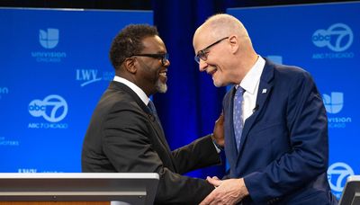 From handshakes to hand grenades: Vallas lobs his own verbal bombs in lively debate with Johnson