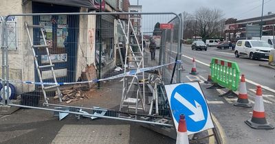 Neighbours recall 'big screech' before car crashed into Nottingham shop