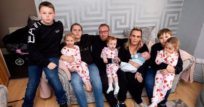Mum 'scared' for eight children as family face being evicted