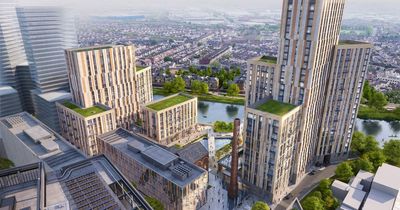 Work under way on 700-plus waterfront apartment scheme in the centre of Cardiff