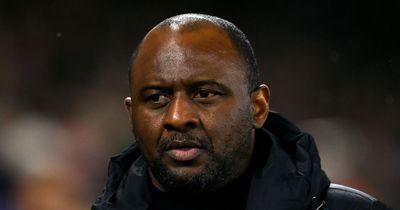 Patrick Vieira sacked by Crystal Palace as 12-game winless run sees Frenchman axed before Arsenal clash