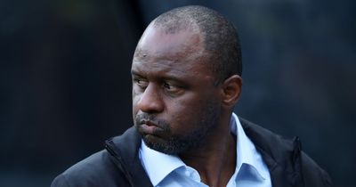 Patrick Vieira sacked by Everton relegation rivals Crystal Palace