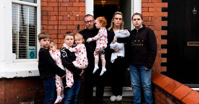 Mum 'scared' for her eight children as family are being evicted from home