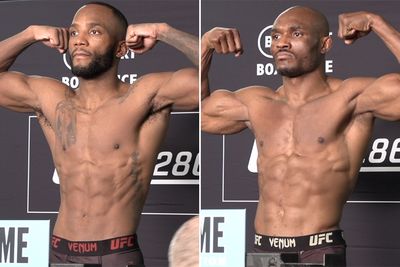 UFC 286 weigh-in video: Leon Edwards, Kamaru Usman set for title trilogy rematch