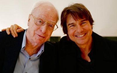 The real reason Tom Cruise skipped the Oscars: He was helping Michael Caine blow out 90 candles