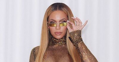 Beyonce rocks nipple pasties in sheer dress for very raunchy date night look with Jay-Z