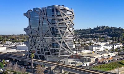 ‘A gas-guzzling villain’s lair’: welcome to LA’s grotesque new high-rise