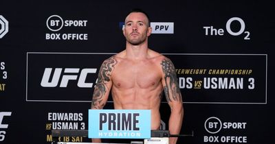 Colby Covington weighs in as back-up for Leon Edwards vs Kamaru Usman UFC title fight