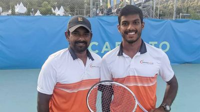 Vignesh Peranamallur the guiding light in tennis bromance