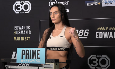 UFC 286 official weigh-in highlights and photo gallery