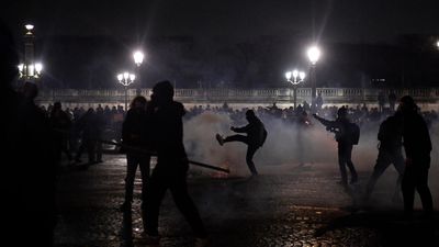 French MPs file no-confidence motion, clashes erupt over pension reform