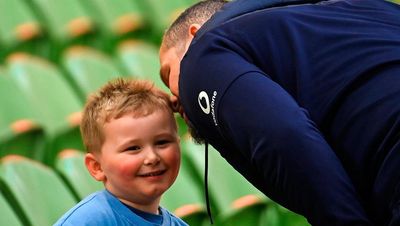 Ireland welcome families into final training session before Grand Slam decider