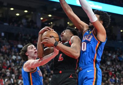 PHOTOS: Best images from the Thunder’s 128-111 loss to the Raptors