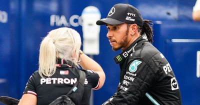Angela Cullen tells Lewis Hamilton "there's nothing you can't do" in emotional goodbye