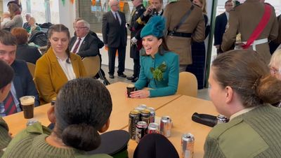 Wills and Kate sip Guinness as they celebrate St Patrick’s Day