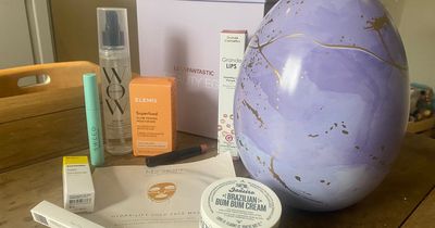 I tried a luxury beauty egg filled with over £200 worth of products that's way better than chocolate this Easter