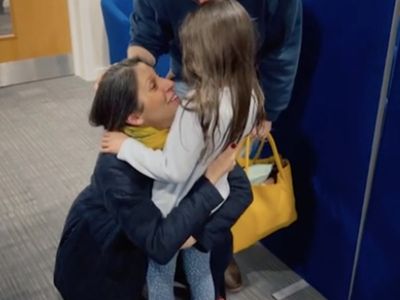 Emotional moment Nazanin Zaghari Radcliffe breaks down during reunion with daughter